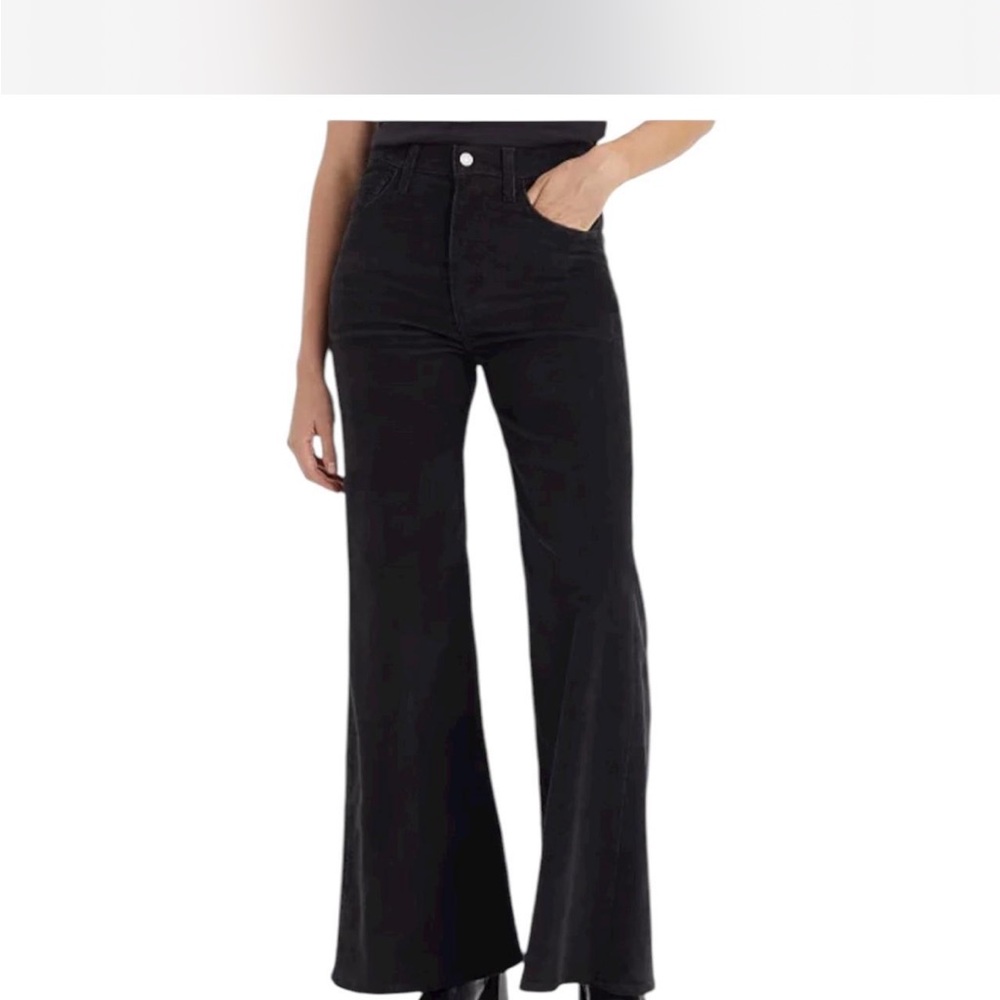 VINTAGE LEVIS BLACK CORDUROY FLARED PANT